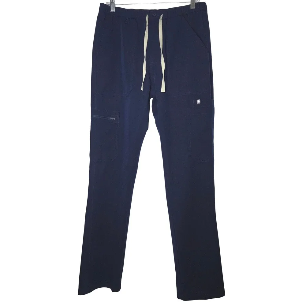 FIGS Ciaro Basic Scrub Pants Navy Blue Mens Medium TM3001 Technical Collection